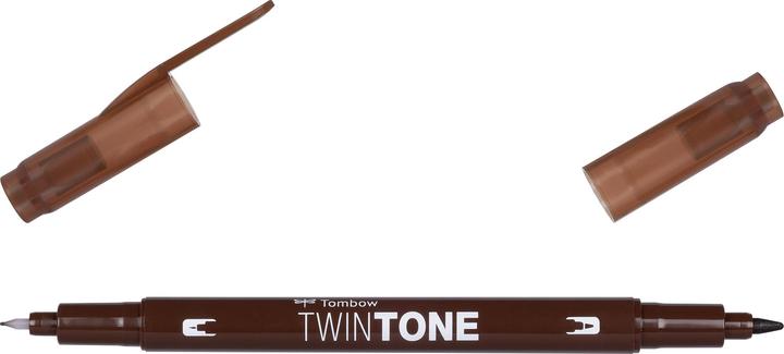 Image du produit Tombow Feutres de coloriage Twintone (41, Chocolate, 1 x)