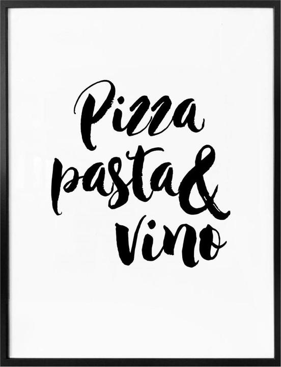 Produktbild Trenddeko Pizza Pasta Vino (100 x 120 cm)