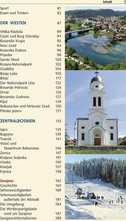 Valeurs nutritives et ingrédients Reiseführer Bosnien und Herzegowina (Allemand, Matthias Jacob, Marko Plesnik, 2024)