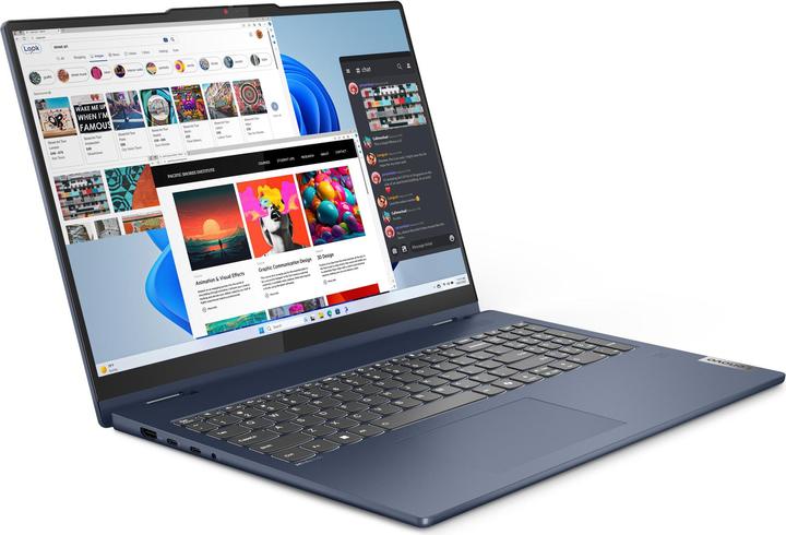 Actual product image Lenovo IdeaPad 5 2-in-1 (16", AMD Ryzen 5 8645HS, 16 GB, 512 GB, DE)