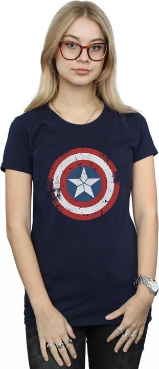 Produktbild Captain America Civil War Distressed Shield TShirt (M)