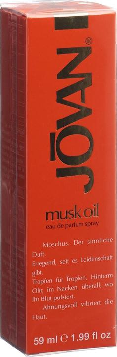 Image du produit Jovan Musk Oil Woman Eau de Parfum Femme (Eau de parfum, 59 ml)
