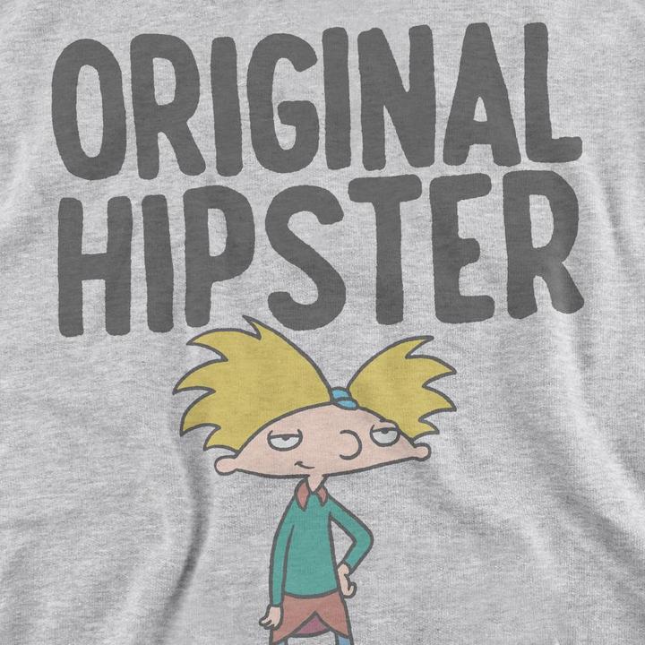 Actual product image Hey Arnold! Unisex Adult Original Hipster Sweatshirt (XL)
