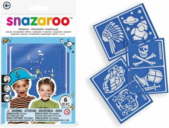 Produktbild Snazaroo Schablonen Jungen