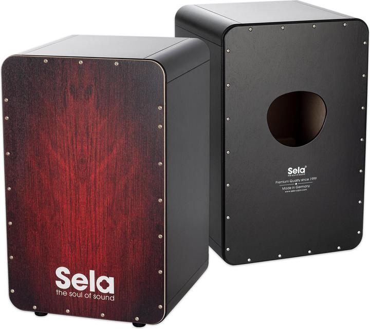Produktbild Sela Ca Black - Red Dragon (Cajon)