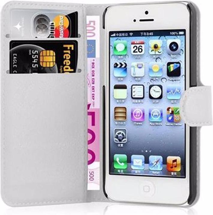 Produktbild Cadorabo Book mit Standfunktion Cover (Apple iPhone 5)