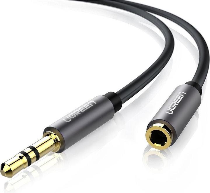 Produktbild Ugreen 3.5mm Klinke — 3.5mm Buchse (2 m, 3.5mm Klinke (AUX))