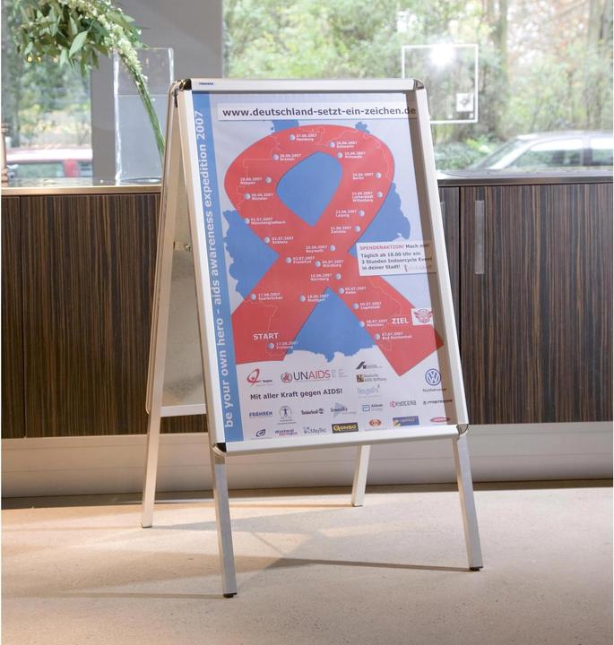 Produktbild Franken Plakatständer (A1)