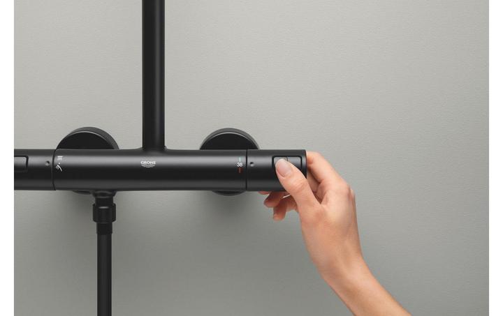 Image du produit Grohe Vitalio Start System 250 Duschsystem mit Thermostatbatterie, Schweizer Stichmass, variable Bohrlöche