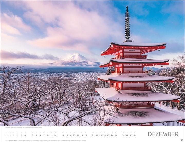 Actual product image Orte der Kraft Posterkalender 2026 (44 x 34 cm, Hardcover, German)