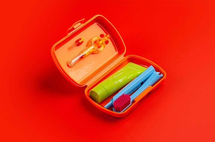 Image du produit Curaprox Kit de voyage orange (Souple, 1 x)