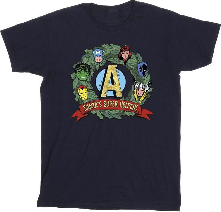 Actual product image Boys Santa's Super Helpers T-Shirt (128)