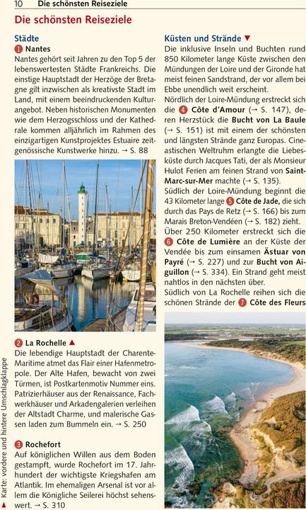 Image du produit Reiseführer Französische Atlantikküste - Poitou (Allemand, Heike Bentheimer, 2024)