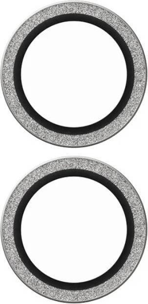 Produktbild PanzerGlass SAFE. by ® Kameraschutz Glitter Silber iPhone '24 6.1" | 6.7" (1 Stück, Apple iPhone 16 Plus, Apple iPhone 16)