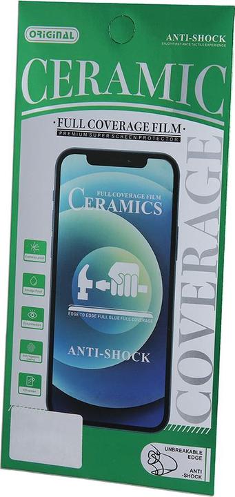 Actual product image OEM Tempered glass 9D Ceramic for Realme C75 (Siemens CC75)
