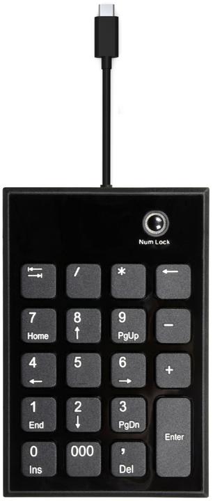 Immagine prodotto Port Designs 900801 Tastiera numerica Notebook USB (Tastierino numerico, Cablato)