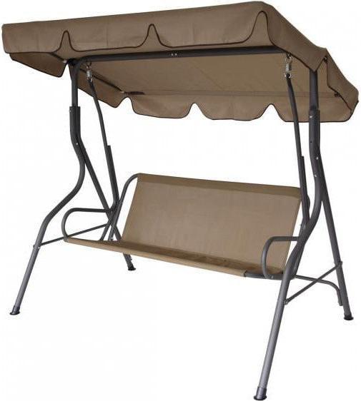 Actual product image Degamo Hollywood swing FLORIDA 3-seater, grey/cream