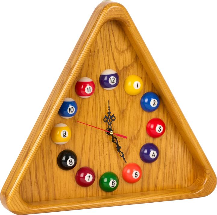 Actual product image Sportime Billiard wall clock