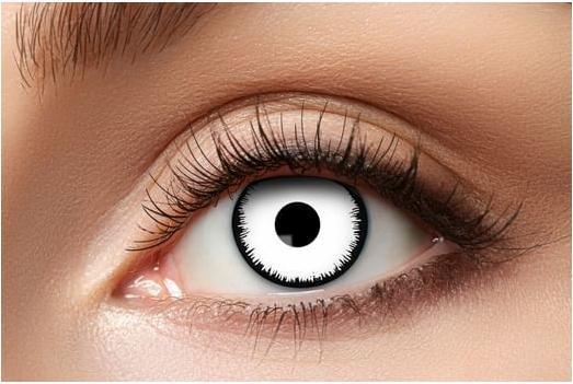 Actual product image Eyecatcher Angelic contact lenses (White)