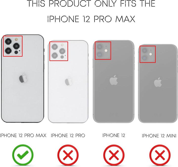Actual product image Nalia Design Case (Apple iPhone 12 Pro Max)