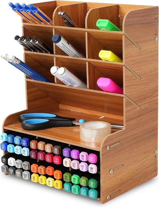 Actual product image Hermex Pen storage Office desk pen holder Pen box Desk organiser Pen desk organiser