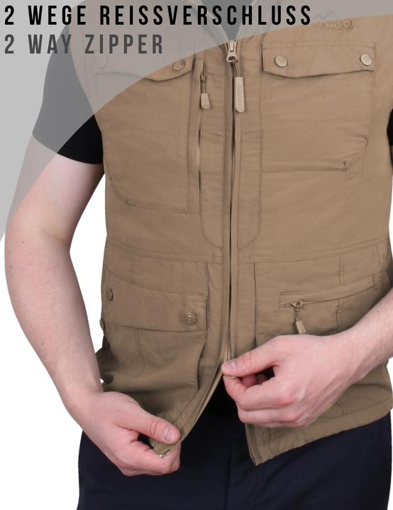 Image du produit Normani Gilet d'extérieur pour homme Kudu - 1485 (10)