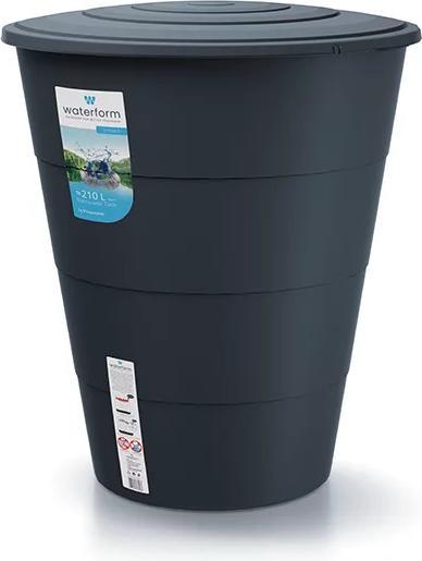 Image du produit Waterform Réservoir d'eau de pluie 210l SMOOTH smooth gray (210 l)