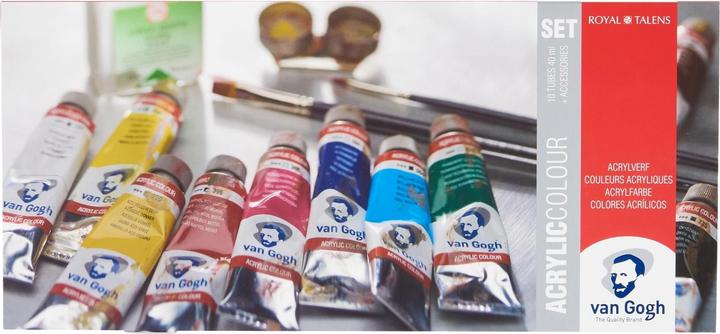 Produktbild Van Gogh Acrylfarbe Kombi-Set (Mehrfarbig, 40 ml)