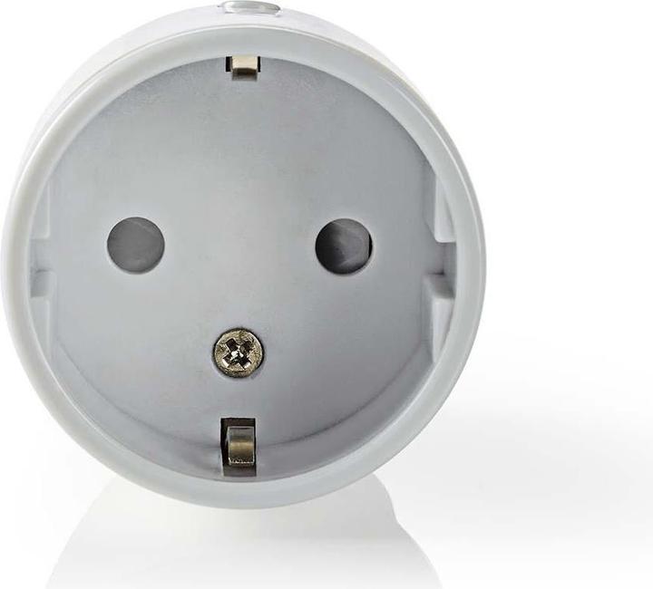 Produktbild Nedis WLAN Smartplug (WIFIP110FWT) - Energieüberwachung, Schuko Typ F, 10 A