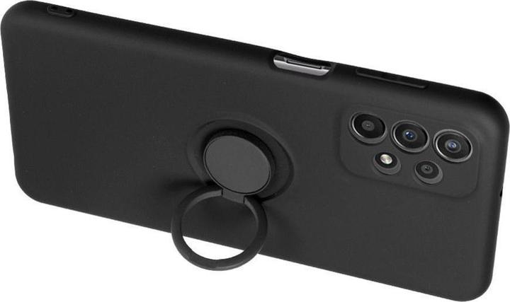 Image du produit OEM Back panel cover SILICONE RING case for SAMSUNG A55 5G black (Samsung Galaxy A55)