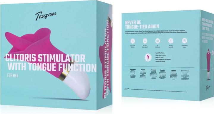 Image du produit Teazers Stimulateur de clitoris avec string - Rose