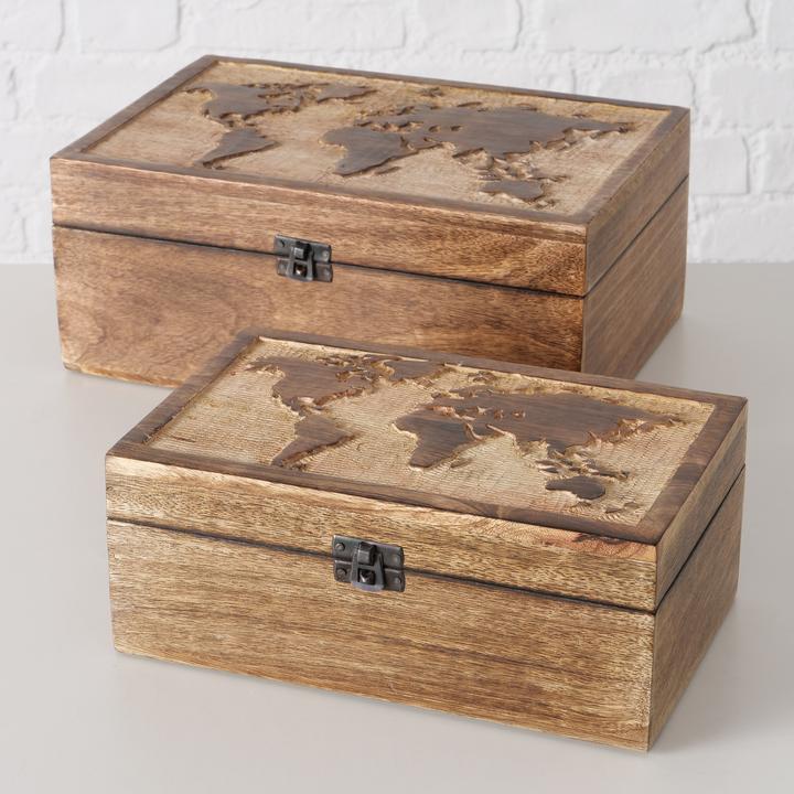 Actual product image Boltze Home Maps (20 x 30 x 12 cm, 15 x 25 x 9 cm)