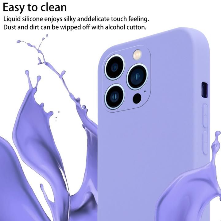 Actual product image Cadorabo TPU Cover Mobile Phone Chain Liquid (Apple iPhone 13 Pro)