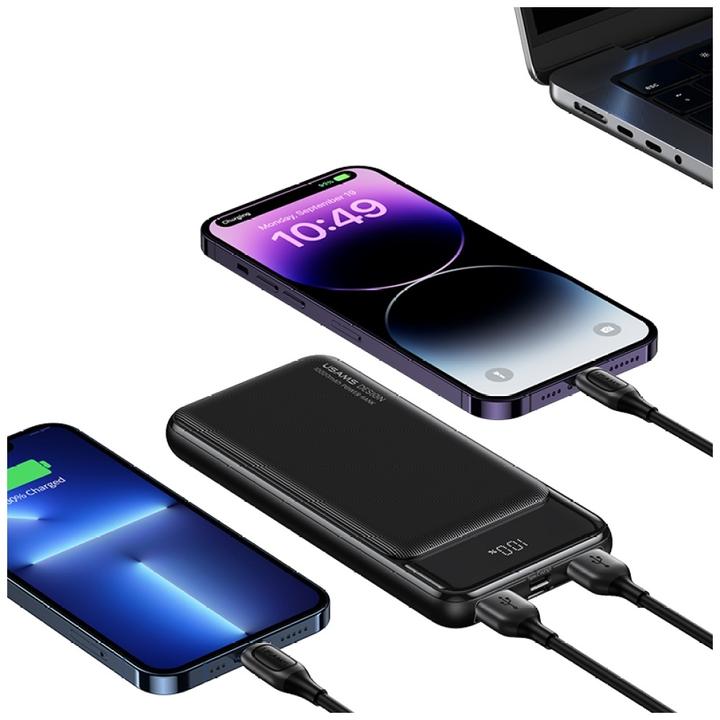 Produktbild Usams US-CD200 3 Ports Digital Display Power Bank 20000mAh-- XY Series (20000 mAh)