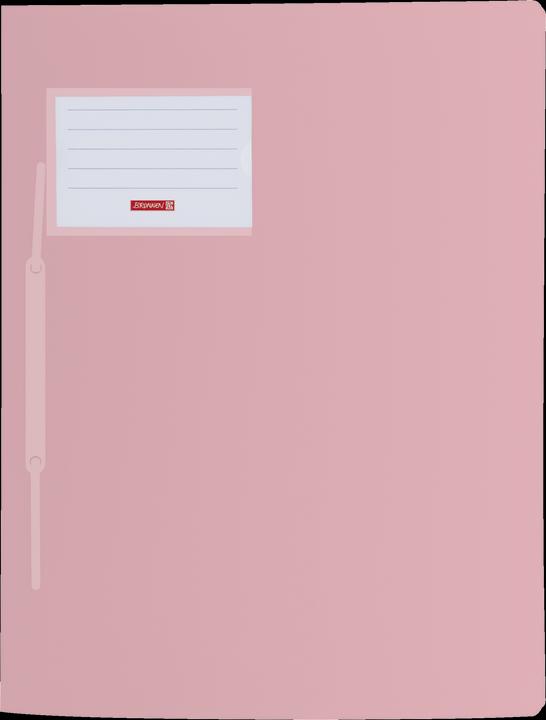 Produktbild Schnellhefter FACT! Kunststoff rosa pastell transluzent DIN A4 (A4, 1 x)