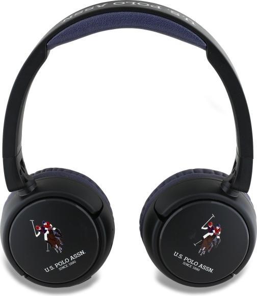 Produktbild U.S. Polo US Polo Bluetooth On-Ear Headphones USHPV6PCOV Navy DH Color Logo (30 h, Kabellos)