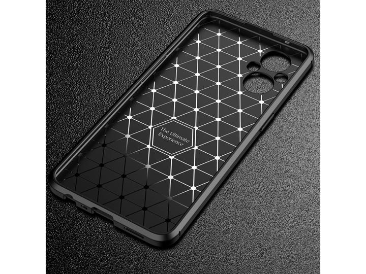 Productafbeelding Screenguard Oppo Reno8 Lite 5G Romp Carbon Design TPU Hoesje (Oppo Reno 8 Lite)