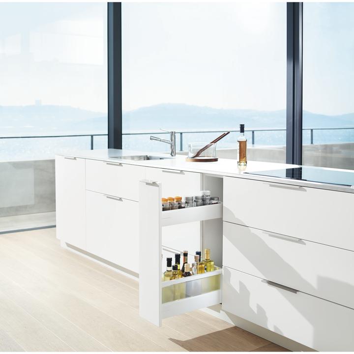 Actual product image Blum Tandem box antaro M 65kg 550 mm full extension Blumotion furniture damper grey