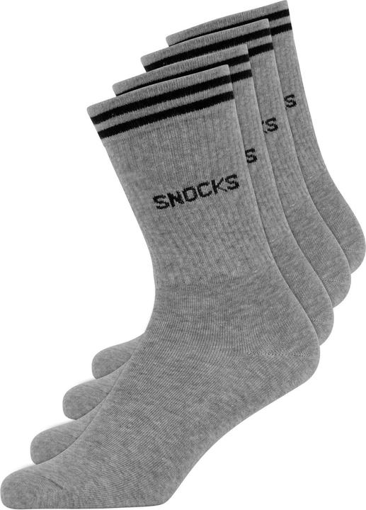 Snocks Hohe Sportsocken mit Streifen