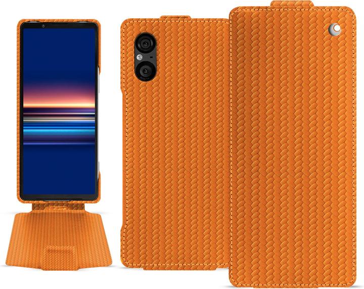 Actual product image Noreve Vertical leather shell (Sony Xperia 5 V)