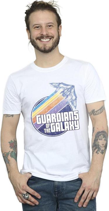 Immagine prodotto Guardians of the Galaxy Badge Rocket Maglietta Uomo (S)
