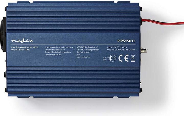 Productafbeelding Nedis Stroomomvormer Zuivere sinusgolven - Ingangsspanning: 12 VDC