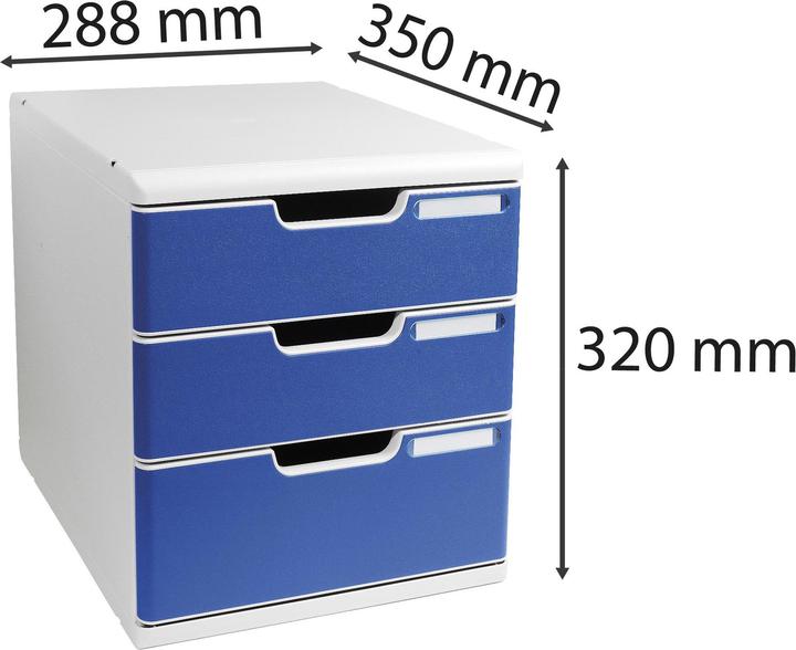Produktbild Exacompta Modulierbar Schubladenboxen (A4+)