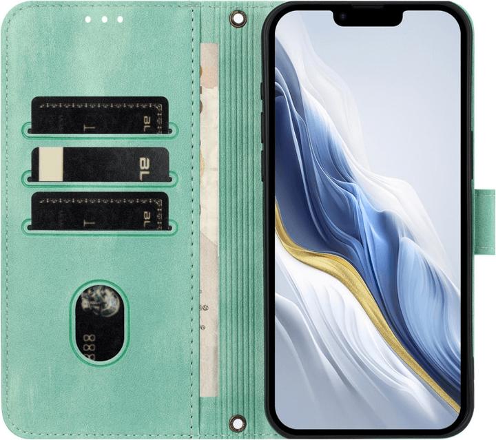 Image du produit Cover-Discount HONOR Magic7 Lite – Wildleder Look Etui im Vintage Design (Honor Magic7 Lite)