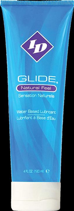 Immagine prodotto ID Tubo da viaggio "Glide" Natural Feel, lubrificante vegano da 120 ml in un pratico tubetto (120 ml)