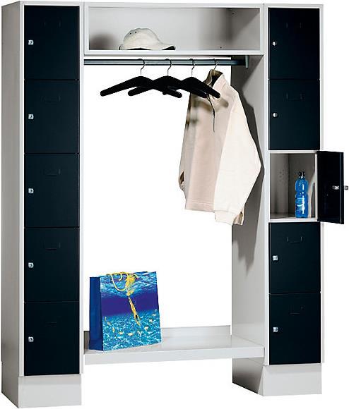 Actual product image Wolf locker room wardrobe system (147 cm, 185 cm)