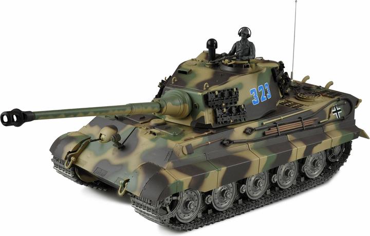 Actual product image Heng Long Tank King Tiger Henschel Tower Professional Line 1:16, RTR (RTR Ready-to-Run)