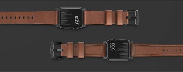 Produktbild Nomad Modern Connector Strap (44 mm, Edelstahl, Leder)