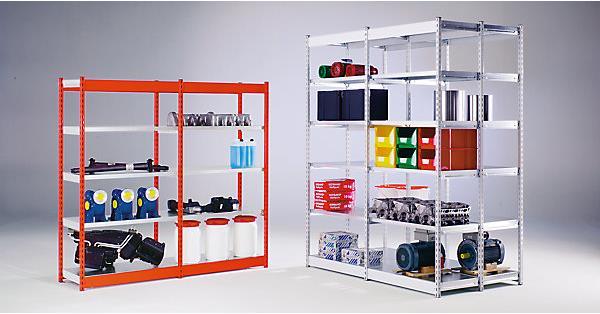 Actual product image kaiserkraft Stable boltless shelving, one-sided