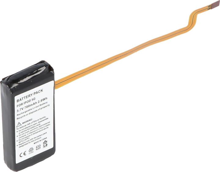 Produktbild AccuCell Akku Apple iPod 5G video 60GB 616-0232